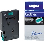 Brother TC-701 etiketbånd Sort på grøn, Tape Sort på grøn, TC, Sort, Brother, P-touch PT2000, PT3000, PT500, PT5000, PT8E, 1,2 cm