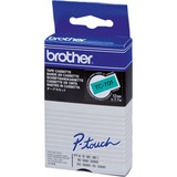 Brother TC-701 etiketbånd Sort på grøn, Tape Sort på grøn, TC, Sort, Brother, P-touch PT2000, PT3000, PT500, PT5000, PT8E, 1,2 cm