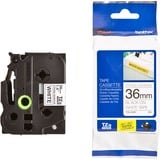 Brother TZE-S261 etiketbånd TZ, Tape TZ, Kina, 5 År, 8 m, 40 mm, 70 mm