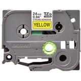 Brother TZE-S651 etiketbånd TZ, Tape Gul, TZ, Filippinerne, 5 År, 8 m, 29 mm, 67 mm