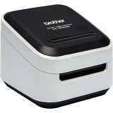 Brother VC-500W etiketprinter ZINK (Zero-Ink) Farve 313 x 313 dpi 8 mm/sek. CZ Wi-Fi CZ, ZINK (Zero-Ink), 313 x 313 dpi, 8 mm/sek., Sort, Grå