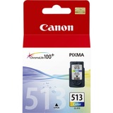 Canon CL-513 blækpatron 1 stk Original Blå, Magenta, Gul Pigmentbaseret blæk, 1 stk