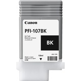 Canon PFI-107BK blækpatron 1 stk Original Sort Pigmentbaseret blæk, 1 stk