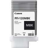 Canon PFI-120MBK blækpatron 1 stk Original Mat sort Sort (mat), Pigmentbaseret blæk, 130 ml, 1 stk