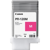 Canon PFI-120M blækpatron 1 stk Original Magenta Pigmentbaseret blæk, 130 ml, 1 stk, Enkelt pakke