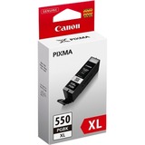 Canon PGI-550XL PGBK blækpatron 1 stk Original Højt (XL) udbytte Højt (XL) udbytte, Pigmentbaseret blæk, 1 stk, Detail