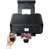 Canon PIXMA TS5150 Inkjet A4 4800 x 1200 dpi Wi-Fi, Multifunktionsprinter Sort, Inkjet, Farveudskrivning, 4800 x 1200 dpi, A4, Direkte udskrivning, Sort