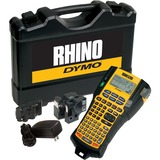 Dymo RHINO 5200 Kit etiketprinter Termisk overførsel 180 x 180 dpi ABC, Etiketteringsmaskine Sort/Gul, ABC, Termisk overførsel, 180 x 180 dpi, Lithium-Ion (Li-Ion), Sort, Gul