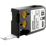 Dymo XTL Lamineret lednings-/kabelmærkat | 21 mm x 39 mm | Sort på hvid, Tape Sort på hvid, 150 stk, Sort, Termisk overførsel, Vinyl, Belgien