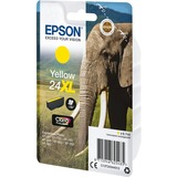 Epson Elephant C13T24344012 blækpatron 1 stk Original Højt (XL) udbytte Gul Højt (XL) udbytte, Pigmentbaseret blæk, 8,7 ml, 740 Sider, 1 stk