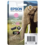 Epson Elephant C13T24364012 blækpatron 1 stk Original Højt (XL) udbytte Lys magenta Højt (XL) udbytte, Pigmentbaseret blæk, 9,8 ml, 740 Sider, 1 stk