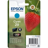 Epson Strawberry C13T29824012 blækpatron 1 stk Original Standard udbytte Blå Standard udbytte, 3,2 ml, 180 Sider, 1 stk