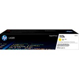 HP 117A Original lasertonerpatron, gul gul, 700 Sider, Gul, 1 stk