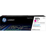 HP 207X Original LaserJet-tonerpatron, magenta med høj kapacitet magenta med høj kapacitet, 2450 Sider, Magenta, 1 stk