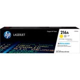 HP 216A Original LaserJet-tonerpatron, gul gul, 850 Sider, Gul, 1 stk