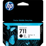 HP 711 DesignJet-blækpatron med 38 ml, sort sort, Farvestofsublimeringsblæk, 1 stk