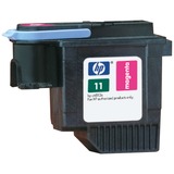 HP HPC4812A printhoved Termisk inkjet, Skrivehovedet HP Business Inkjet 1000, 1100, 1200, 2300, 2600, 2800 HP DesignJet 100plus, 110plus Printer , 111,..., Termisk inkjet, Magenta, C4812A, Singapore, 110 mm, Detail