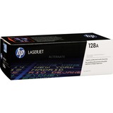 HP Original 128A LaserJet-tonerpatron, gul Gul, gul, 1300 Sider, Gul, 1 stk, Detail