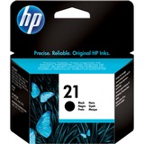 HP Original 21-blækpatron, sort sort, Standard udbytte, Pigmentbaseret blæk, 5 ml, 190 Sider, 1 stk