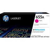 HP Original 655A LaserJet-tonerpatron, magenta magenta, 10500 Sider, Magenta, 1 stk