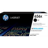 HP Original 656X LaserJet-tonerpatron med høj kapacitet, sort sort, 27000 Sider, Sort, 1 stk