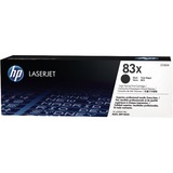 HP Original 83X LaserJet-tonerpatron med høj kapacitet, sort sort, 2200 Sider, Sort, 1 stk