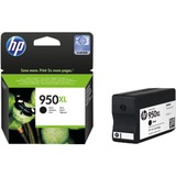 HP Original 950XL-blækpatron med høj kapacitet, sort sort, Højt (XL) udbytte, Pigmentbaseret blæk, 53 ml, 2300 Sider, 1 stk, Detail