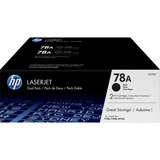 HP Originale 78A LaserJet-tonerpatroner, sort, 2-pak Sort, sort, 2-pak, 4200 Sider, Sort, 2 stk