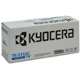 Kyocera TK-5150C tonerpatron 1 stk Original Blå 10000 Sider, Blå, 1 stk