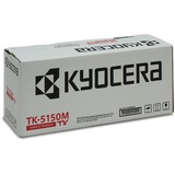 Kyocera TK-5150M tonerpatron 1 stk Original Magenta 10000 Sider, Magenta, 1 stk