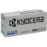 Kyocera TK-5160C tonerpatron 1 stk Original Blå 12000 Sider, Blå, 1 stk
