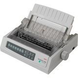 OKI ML3390eco dot matrix printer 360 x 360 dpi 390 karakterer pr. sek., Dot matrixprinter Lys grå, 390 karakterer pr. sek., 360 x 360 dpi, 87 karakterer pr. sek., 260 karakterer pr. sek., 10,12,17.1,20 cpi, 160 cpi