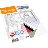 Peach Bürogeräte A4 Hvid 100 stk, Indbindings omslag Hvid, A4, Hvid, 250 g/m², 100 stk