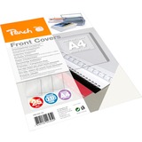 Peach PB100-15 omslag til papirindbinding A4 Transparent 25 stk, Indbindings omslag A4, Transparent, 0,18 mm, 25 stk