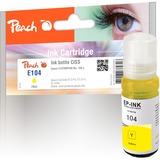 Peach PI200-800 blækpatron 1 stk Kompatibel Standard udbytte Gul Standard udbytte, 70 ml, 1 stk