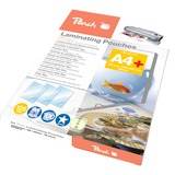 Peach PP525-01 plastlomme 100 stk, Film Blank, A3, 100 stk