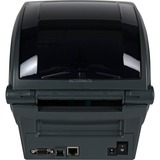 Zebra GX430t etiketprinter Termisk overførsel 300 x 300 dpi 102 mm/sek. Ledningsført, Etiketteringsmaskine antracit/Sort, Termisk overførsel, 300 x 300 dpi, 102 mm/sek., Ledningsført, Grå