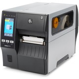 Zebra ZT411 300 x 300 dpi Kabel & trådløs Direkte termisk/termisk overførsel POS printer, Etiketprinter Sort/grå, Direkte termisk/termisk overførsel, POS printer, 300 x 300 dpi, 2,4 tomme/sek., 0.058 - 0.25 µm, 10,4 cm