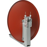 Kathrein CAS 80ro satellitantenne Rød, Parabol Rød, 10,70 - 12,75 GHz, Rød, 75 cm, 750 mm, 88,4 cm, 6,7 kg