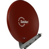 Kathrein CAS 90ro satellitantenne Brun, Rød, Parabol Brown, 10,70 - 12,75 GHz, 39,6 dBi, Brun, Rød, Aluminium, 90 cm, 967 mm