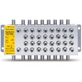 TechniSat 17/2A Video-Switches, Fordeler Sølv, Sølv, 800 g, 213 x 105 x 43 mm, 900 g