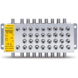 TechniSat 17/2A Video-Switches, Fordeler Sølv, Sølv, 800 g, 213 x 105 x 43 mm, 900 g