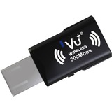 VU+ 10005144 netværkskort WLAN 300 Mbit/s, Wi-Fi-adapter Sort, Trådløs, USB, WLAN, Wi-Fi 4 (802.11n), 300 Mbit/s, Sort