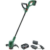 Bosch EasyGrassCut 26 cm Batteri Sort, Grøn, Græs trimmer Grøn/Sort, Græstrimmer, 26 cm, Nylonlinje, D-loop håndtag, 1,6 m, Sort, Grøn