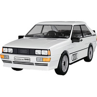 COBI Audi Quattro 1980, Bygge legetøj Hvid