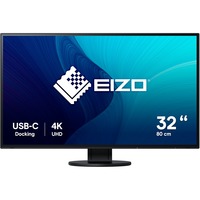 EIZO FlexScan EV3285-BK LED display 80 cm (31.5") 3840 x 2160 pixel 4K Ultra HD Sort, LED-skærm Sort, 80 cm (31.5"), 3840 x 2160 pixel, 4K Ultra HD, LED, 5 ms, Sort