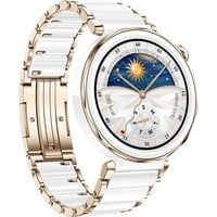 Huawei WATCH GT5 Pro 42mm 3,35 cm (1.32") AMOLED Digital 466 x 466 pixel Hvid GPS (satellit), SmartWatch Hvid, 3,35 cm (1.32"), AMOLED, GPS (satellit), 43 g
