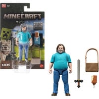 Mattel MINECRAFT Steve Figure, Spil figur Minecraft Steve Figure, 6 År, Flerfarvet, Plast
