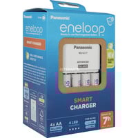 Panasonic Oplader eneloop Universal Smart Charger Set Hvid