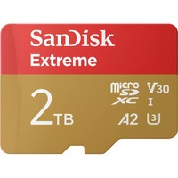 SanDisk Extreme 2 TB microSDXC, Hukommelseskort 